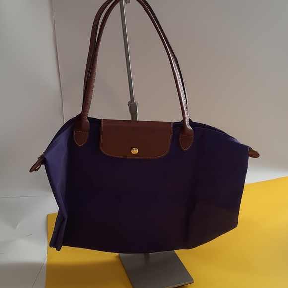 longchamp le pliage purple